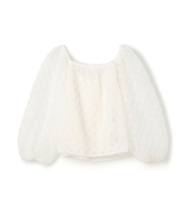 Diagram「チュール刺繍トップ」|シャツ・ブラウス|