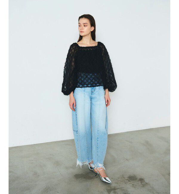 Diagram「チュール刺繍トップ」|シャツ・ブラウス|