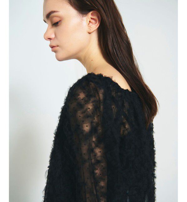 Diagram「チュール刺繍トップ」|シャツ・ブラウス|