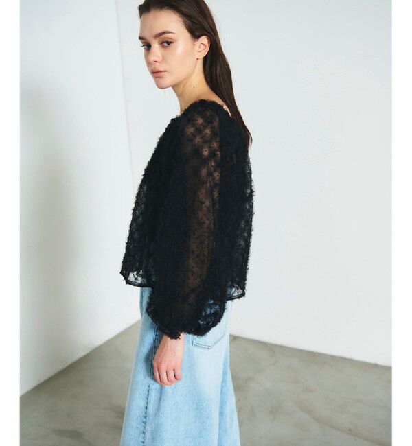 Diagram「チュール刺繍トップ」|シャツ・ブラウス|