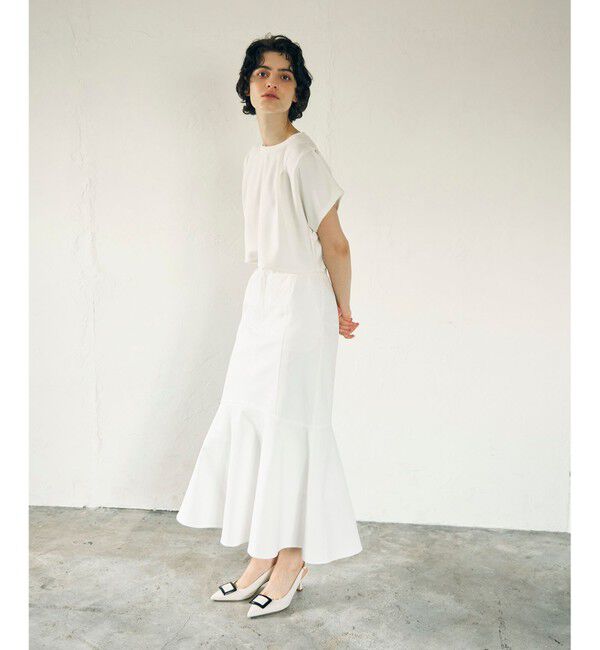 GRACE CONTINENTAL「ミディマーメイドスカート」|スカート|