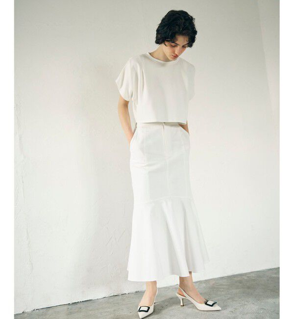 GRACE CONTINENTAL「ミディマーメイドスカート」|スカート|