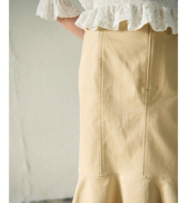 GRACE CONTINENTAL「ミディマーメイドスカート」|スカート|