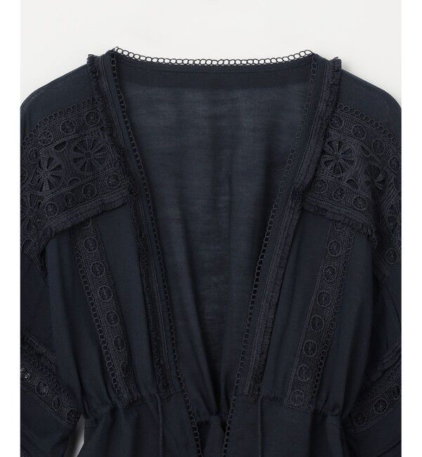 GRACE CONTINENTAL「レースパッチブラウス」|シャツ・ブラウス|