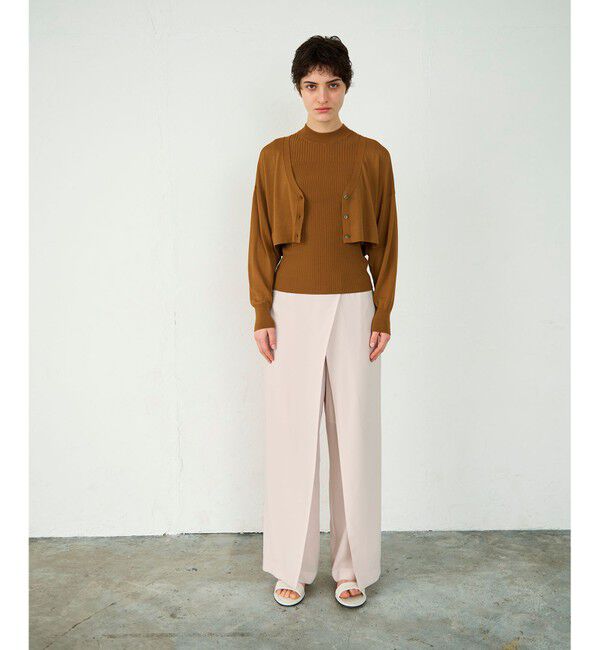 Diagram「ショートドルマンニットカーディガン」|カーディガン|