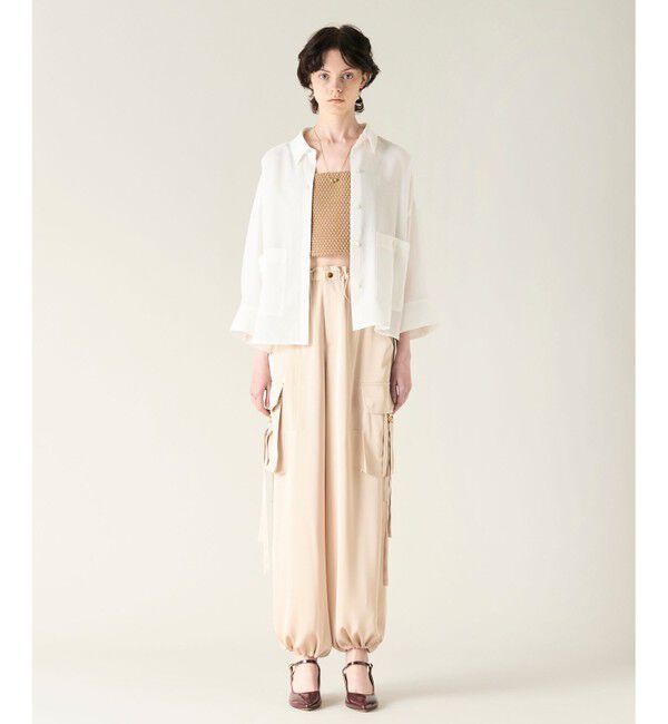 GRACE CONTINENTAL「コクーンシルエットシャツ」|シャツ・ブラウス|