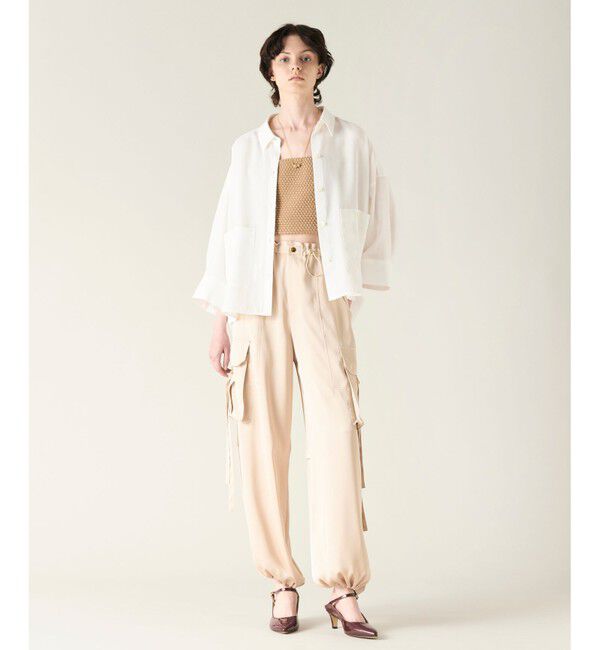 GRACE CONTINENTAL「コクーンシルエットシャツ」|シャツ・ブラウス|