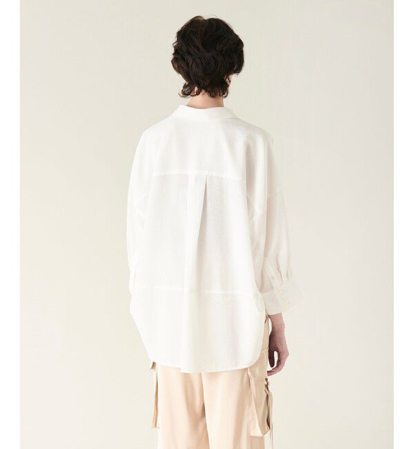 GRACE CONTINENTAL「コクーンシルエットシャツ」|シャツ・ブラウス|