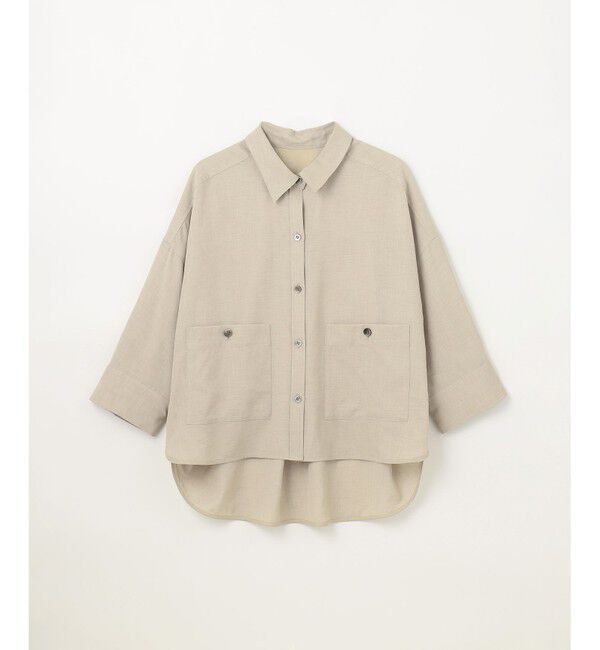 GRACE CONTINENTAL「コクーンシルエットシャツ」|シャツ・ブラウス|