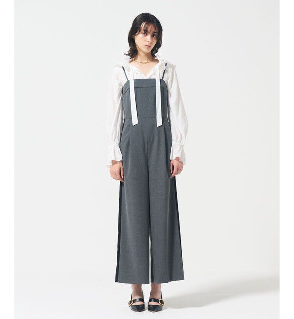 Diagram「サイドラインサロペ」|その他|グレー