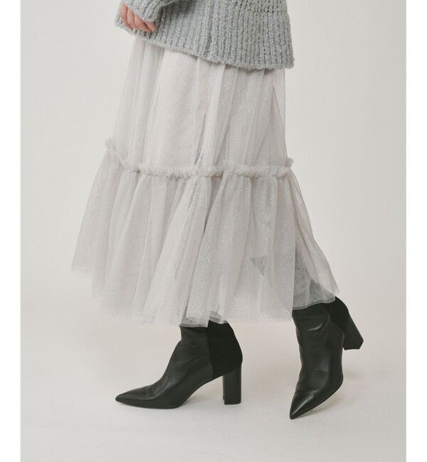 Diagram「ラメチュールギャザースカート」|スカート|