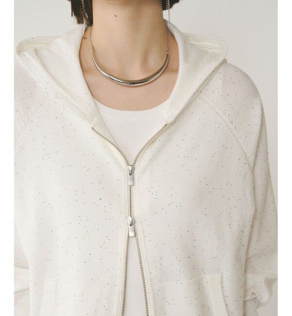 Diagram「スパンコールニットパーカー」|パーカー|