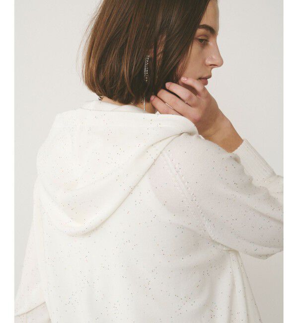 Diagram「スパンコールニットパーカー」|パーカー|