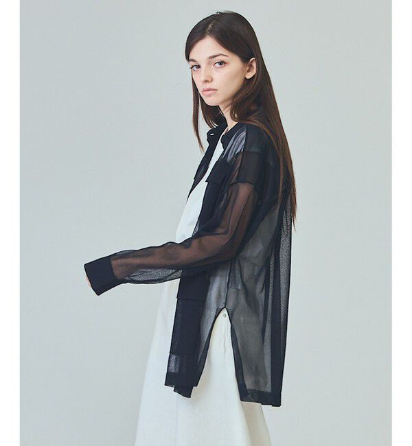  「カバーオールシアージャケット」|シャツ・ブラウス|ブラック