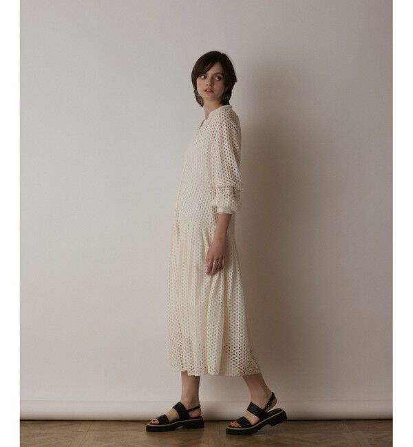 Diagram「メッシュレースカフタンワンピース」|ワンピース|