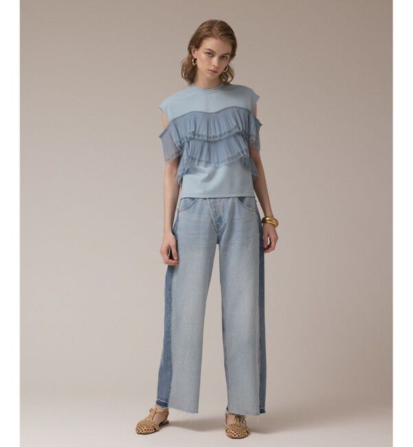 Diagram「プリーツチュールカットトップ」|Tシャツ・カットソー|