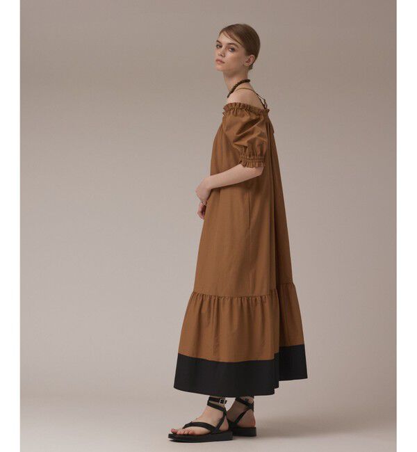 Diagram「ギャザーロングワンピース」|ワンピース|