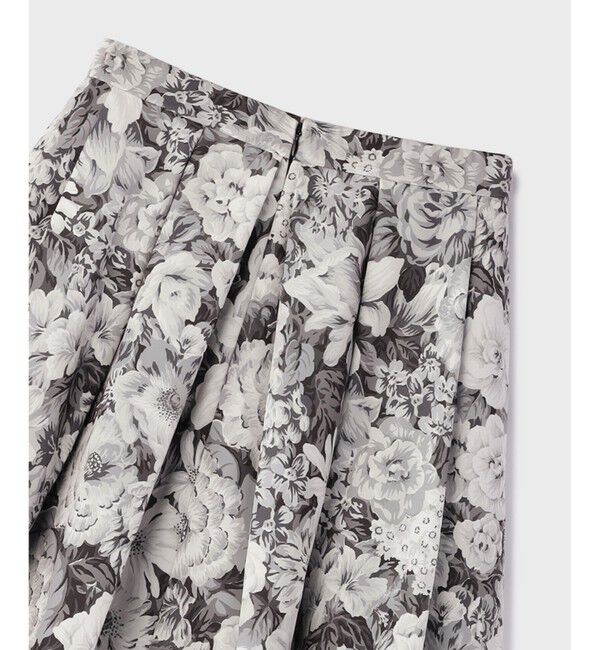 GRACE CONTINENTAL「アンティークフラワータックスカート」|スカート|