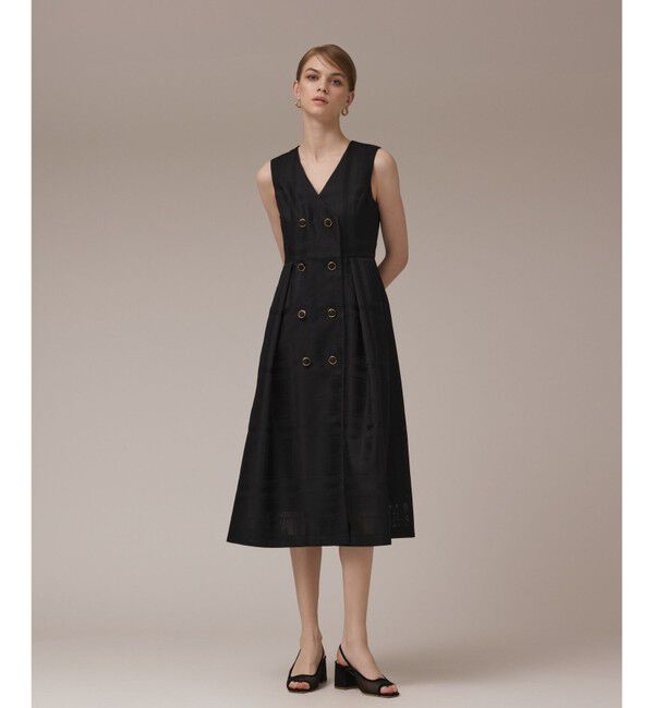 GRACE CONTINENTAL「シャドーチェックワンピース」|ワンピース|