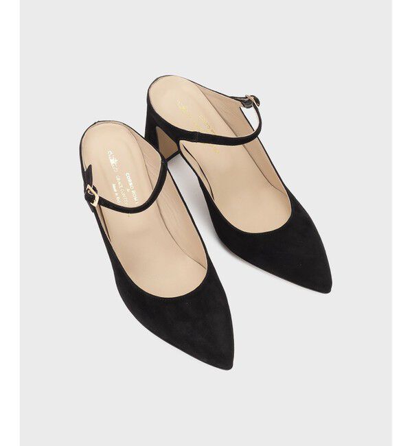  「CORSO ROMA ストラップヒール」|パンプス|ブラック