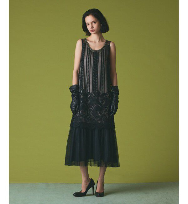 Grace Class「アールデコレースドレス」|ドレス|ブラック