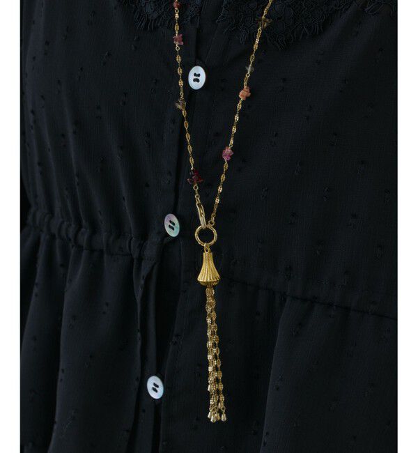 GRACE CONTINENTAL「レースコンビカットジャガードワンピース」|ワンピース|