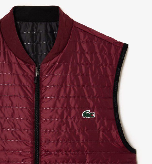 LACOSTE「リバーシブルパッデッドベスト」|ベスト・ジレ|