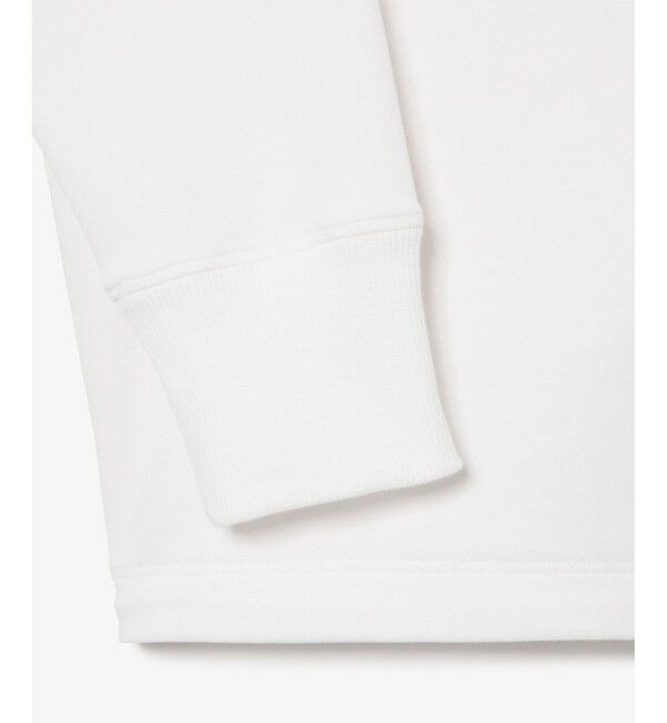 LACOSTE「接触冷感 吸水速乾 COOL MAX クールマックス クロップド ハーフジップスウェット トレーナー」|スウェット・ジャージ|