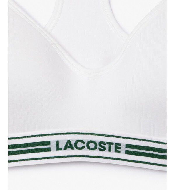 LACOSTE「【EC限定】 ストライプバンドミッドパッドブラレット」|インナー|