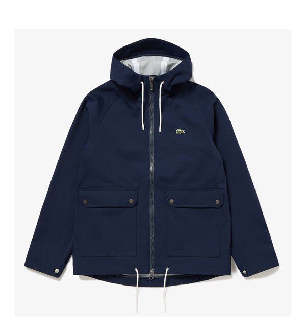 LACOSTE「透湿・防風・防水マリンパーカ」|ブルゾン・スタジャン|