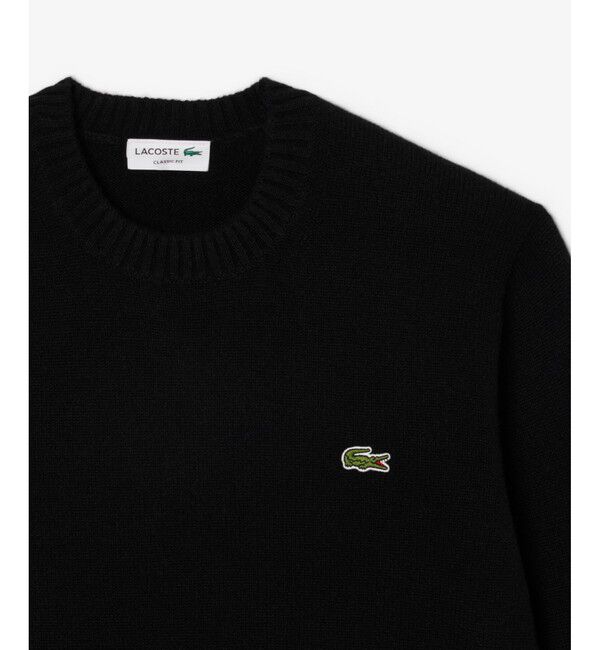 LACOSTE「エッセンシャルカシミヤニットセーター / 3Dシームレスニット」|ニット・セーター|