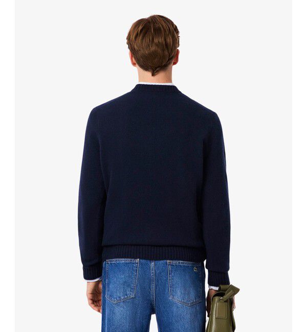 LACOSTE「エッセンシャルカシミヤニットセーター / 3Dシームレスニット」|ニット・セーター|