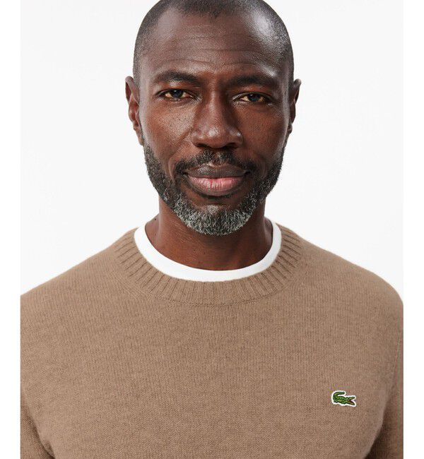 LACOSTE「エッセンシャルカシミヤニットセーター / 3Dシームレスニット」|ニット・セーター|