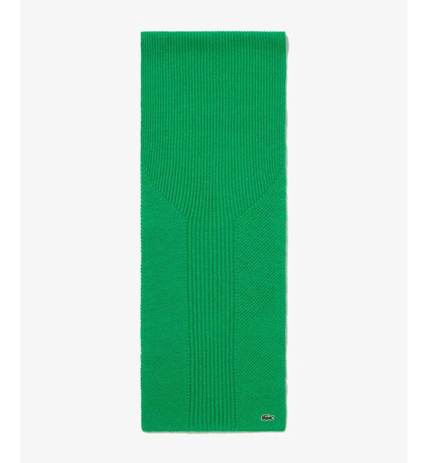 LACOSTE「コンビ・ニッティングマフラー」|マフラー|