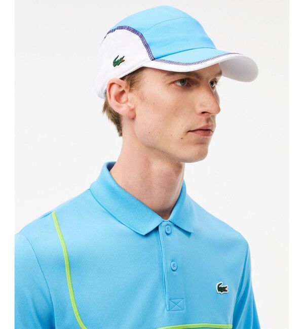 LACOSTE「ダイヤリップストップテニスキャップ」|キャップ・キャスケット|