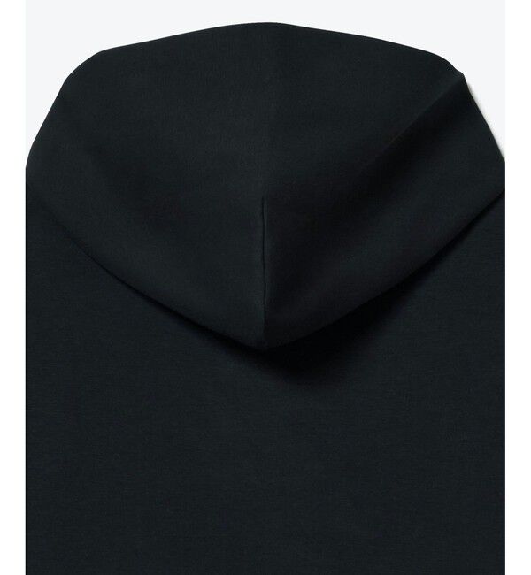 LACOSTE「ブランドネームロゴステッチダブルフェイススウェットフーディードレス / ロングスウェットパーカー」|ワンピース|