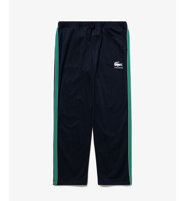 LACOSTE「サイドラインスウェットトラックパンツ」|チノ|