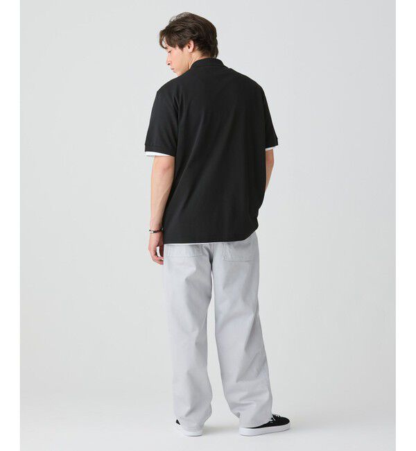 LACOSTE「通気性 イージーケア 軽量鹿の子ピケ L.12.12ライトウェイト半袖ポロシャツ」|ポロシャツ|