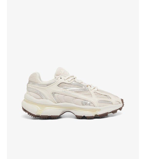 LACOSTE「レディース L003 2K24 125 1 SFA」|スニーカー|ホワイト&times;ホワイト