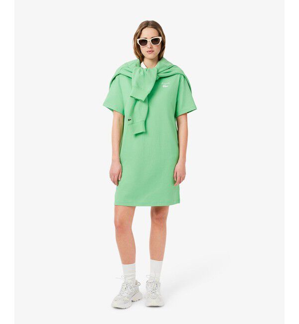 LACOSTE「オーバーサイズTシャツドレス / ワンピース」|ワンピース|