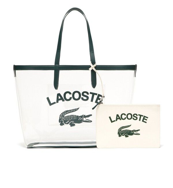 LACOSTE「アンナシーズナル クリアトートバッグ」|トートバッグ|