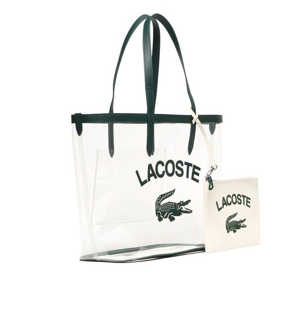 LACOSTE「アンナシーズナル クリアトートバッグ」|トートバッグ|