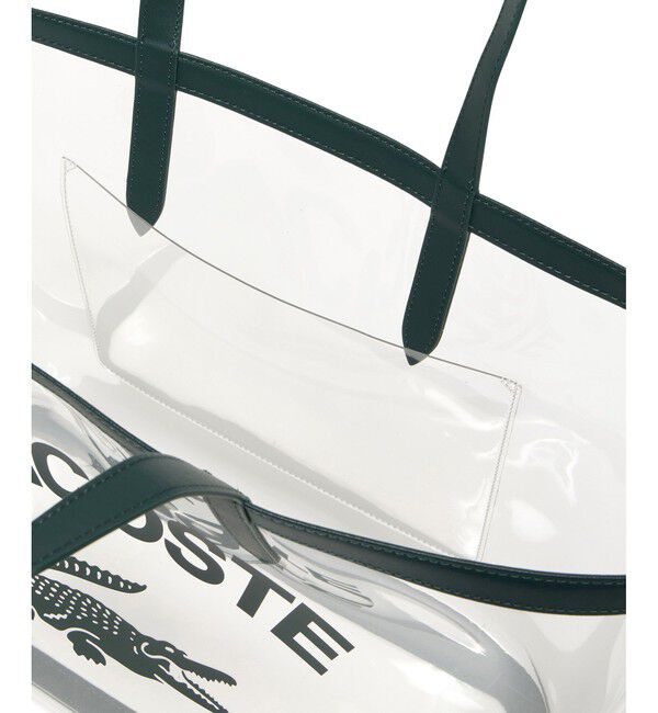 LACOSTE「アンナシーズナル クリアトートバッグ」|トートバッグ|