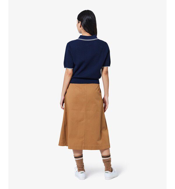 LACOSTE「ミディプリーツスカート」|スカート|