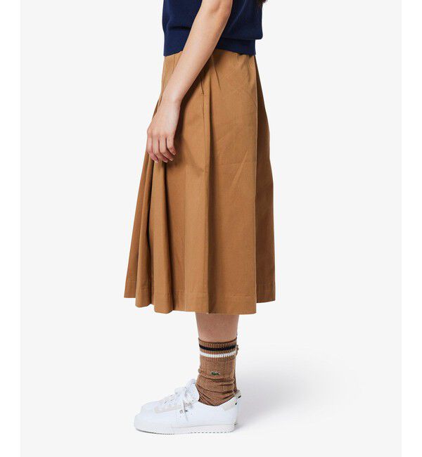 LACOSTE「ミディプリーツスカート」|スカート|