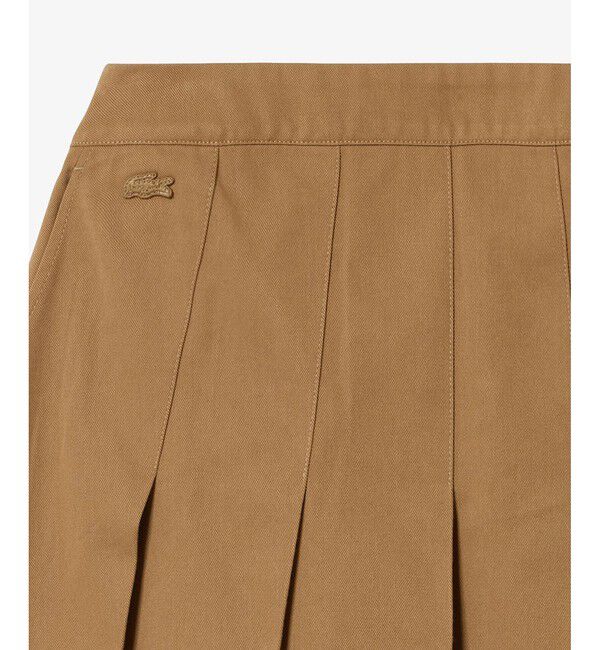 LACOSTE「ミディプリーツスカート」|スカート|