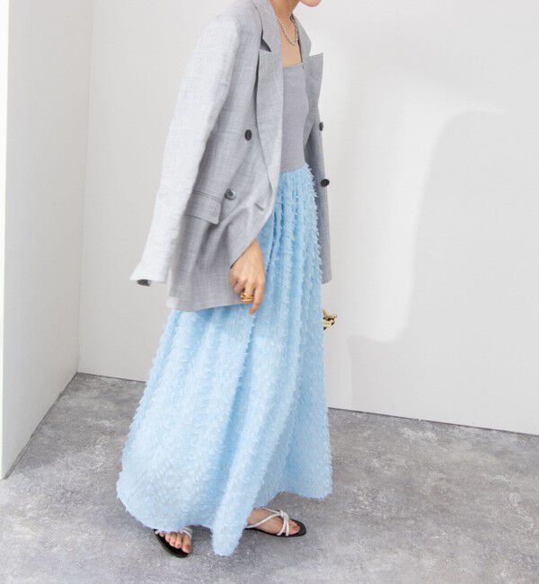 NOLLEY'S「2WAYカットジャガードドッキングワンピース」|ワンピース|