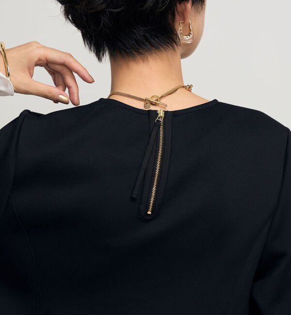 NOLLEY'S「ウォッシャブルエアボールフレアプルオーバーカットソー」|Tシャツ・カットソー|