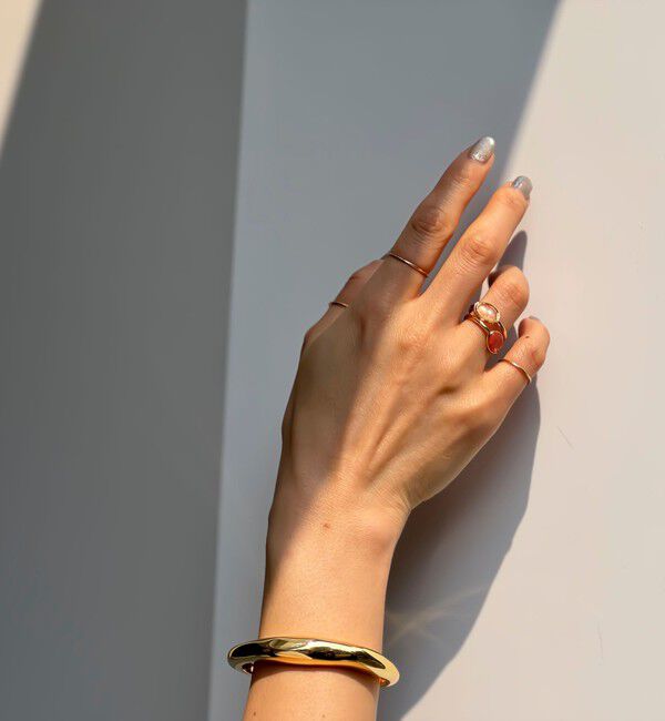 grace grace「【grace grace/グラスグラス】天然石オーバルリング」|リング|