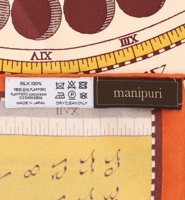 NOLLEY'S「【manipuri/マニプリ】シルクスカーフ65」|バンダナ・スカーフ|